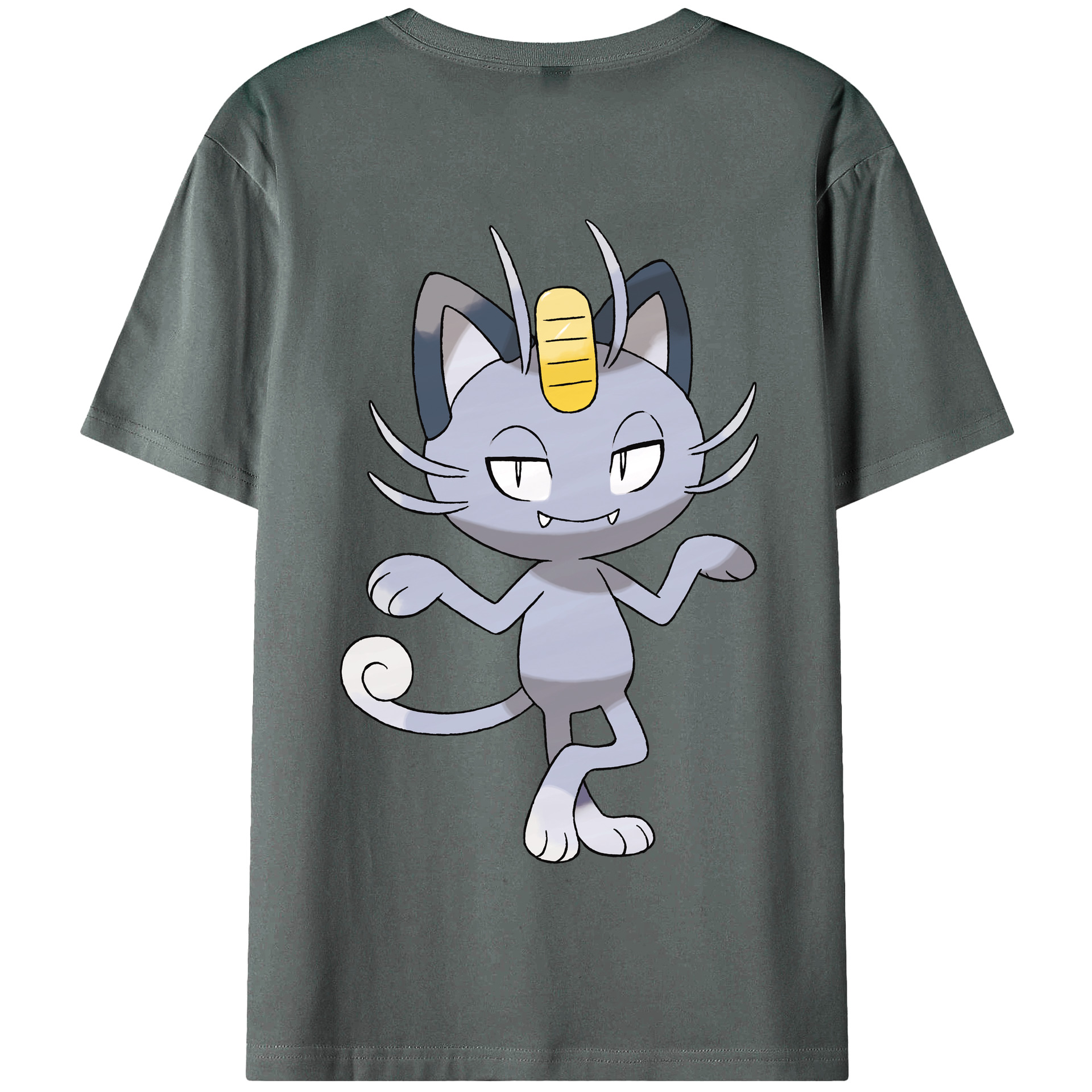 （画像用） ポケットモンスター Pokémon 綿100％半袖Tシャツ（背面プリント）